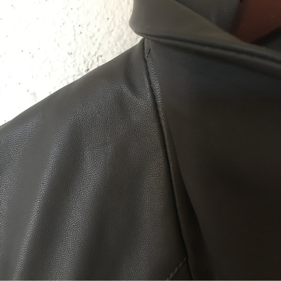 Soia & Kyo Lambskin Leather Zip Up Jacket - Picture 6 of 16